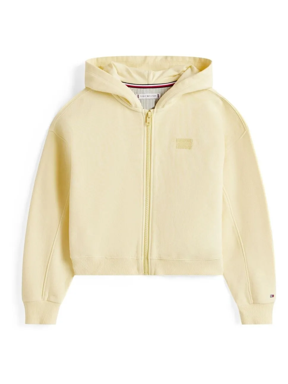 Tommy Hilfiger Yellow Relaxed Zip Thru Hoodie