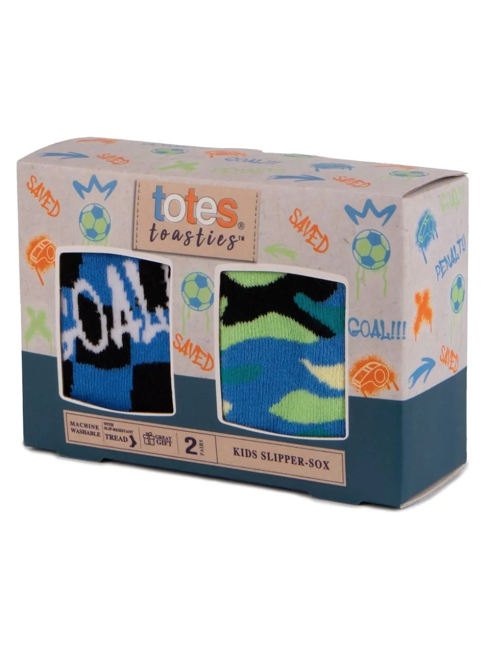 Totes Blue Toasties Kids Original Socks