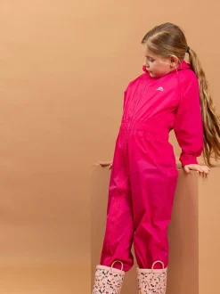 Trespass Childs Unisex Button Puddle Suits