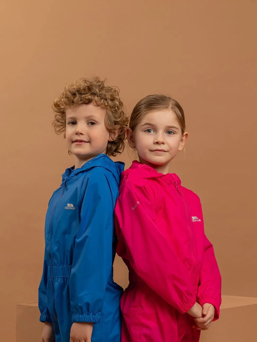 Trespass Childs Unisex Button Puddle Suits