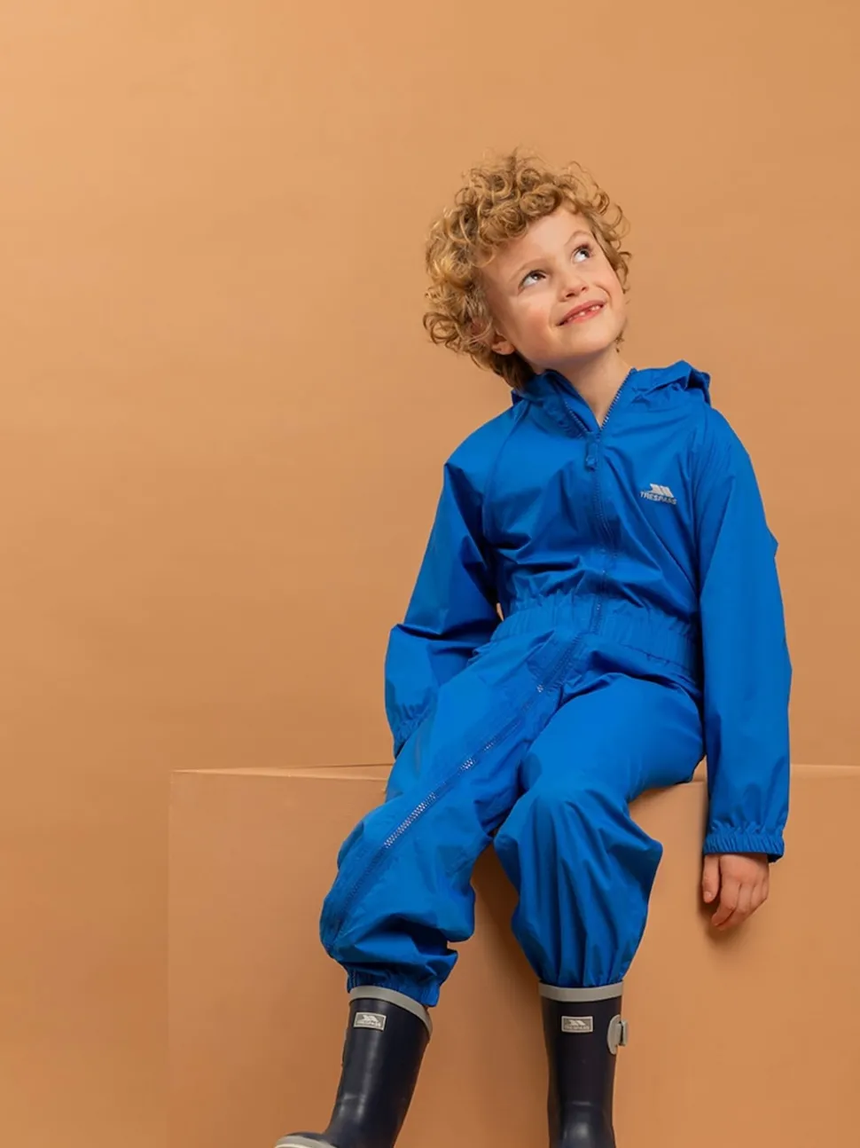 Trespass Childs Unisex Button Puddle Suits