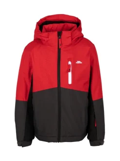 Trespass Kids Red Lennox Ski Jacket