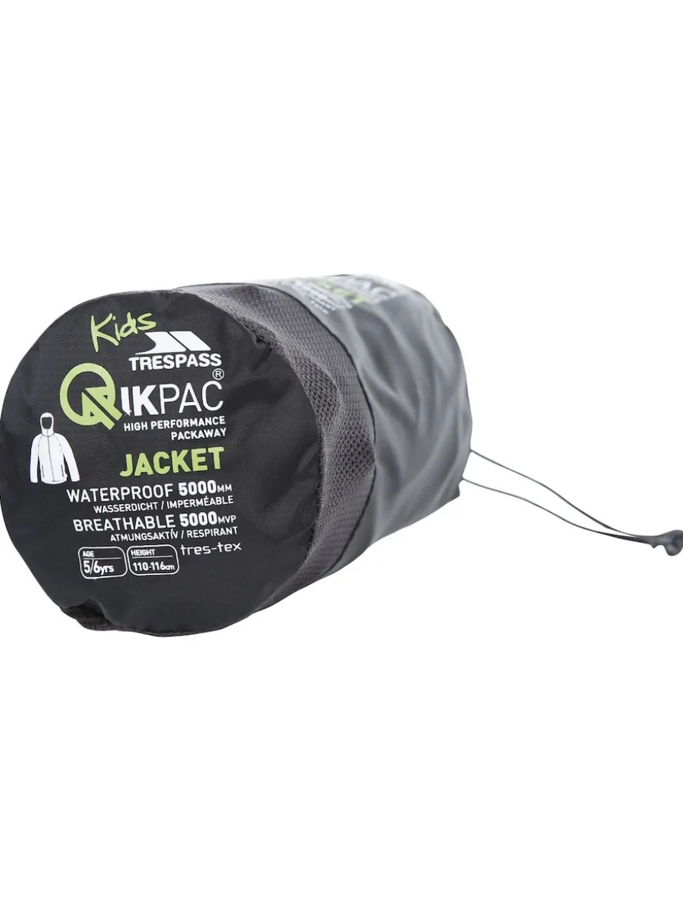 Trespass Qikpac X Packable Waterproof Jacket