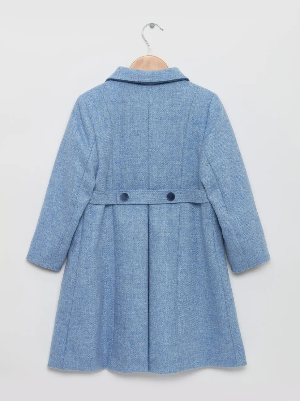 Trotters London Blue Classic Coat