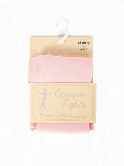 Trotters London Blush Pink Opaque Ballet Tights 2 Pack