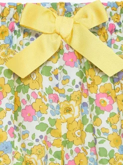 Trotters London Little Yellow Liberty Print Betsy Bloomers Shorts
