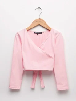 Trotters London Pink Ballet Cardigan