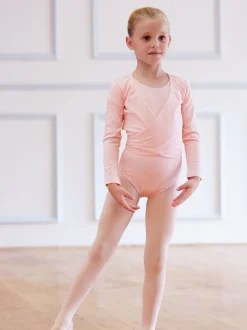 Trotters London Pink Bloch Ballet Shoes