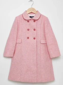 Trotters London Pink Classic Coat