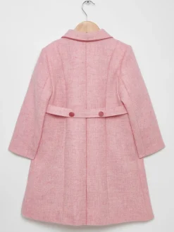 Trotters London Pink Classic Coat