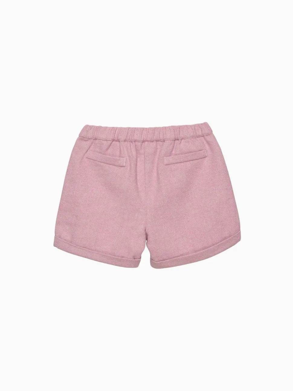 Trotters London Pink Georgina Herringbone Shorts