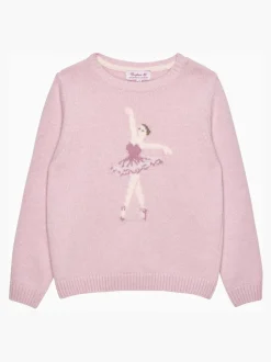 Trotters London Pink Margot Ballerina Jumper