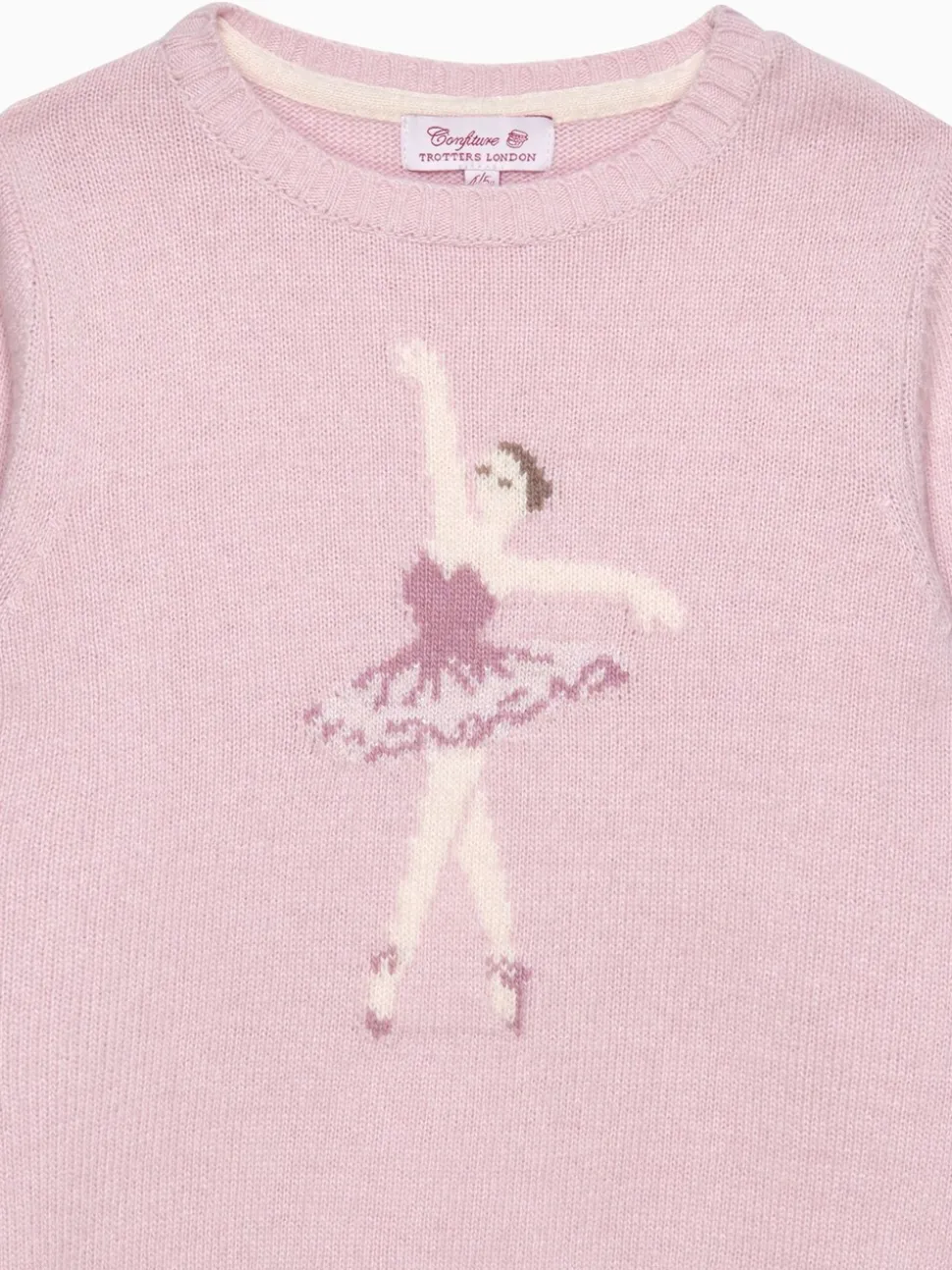 Trotters London Pink Margot Ballerina Jumper