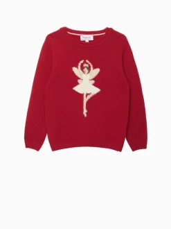 Trotters London Red Fairy Jumper