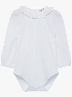 Trotters London White Laura Anglaise Body