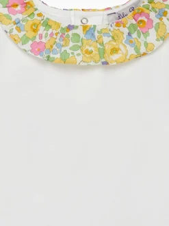 Trotters London White Little Liberty Print Betsy Willow Body