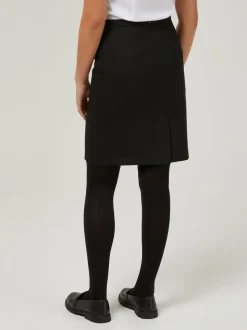 Trutex Black 20" Back Vent School Skirt (11-17 Yrs)