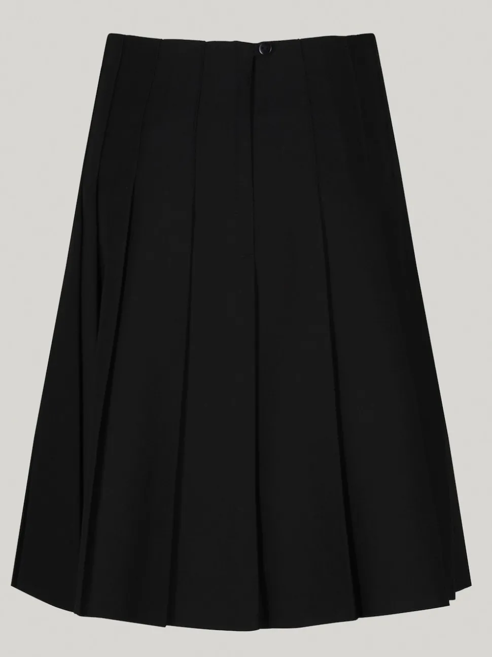 Trutex Black 18" Stitch Down Permanent Pleats School Skirt (10-17 Yrs)
