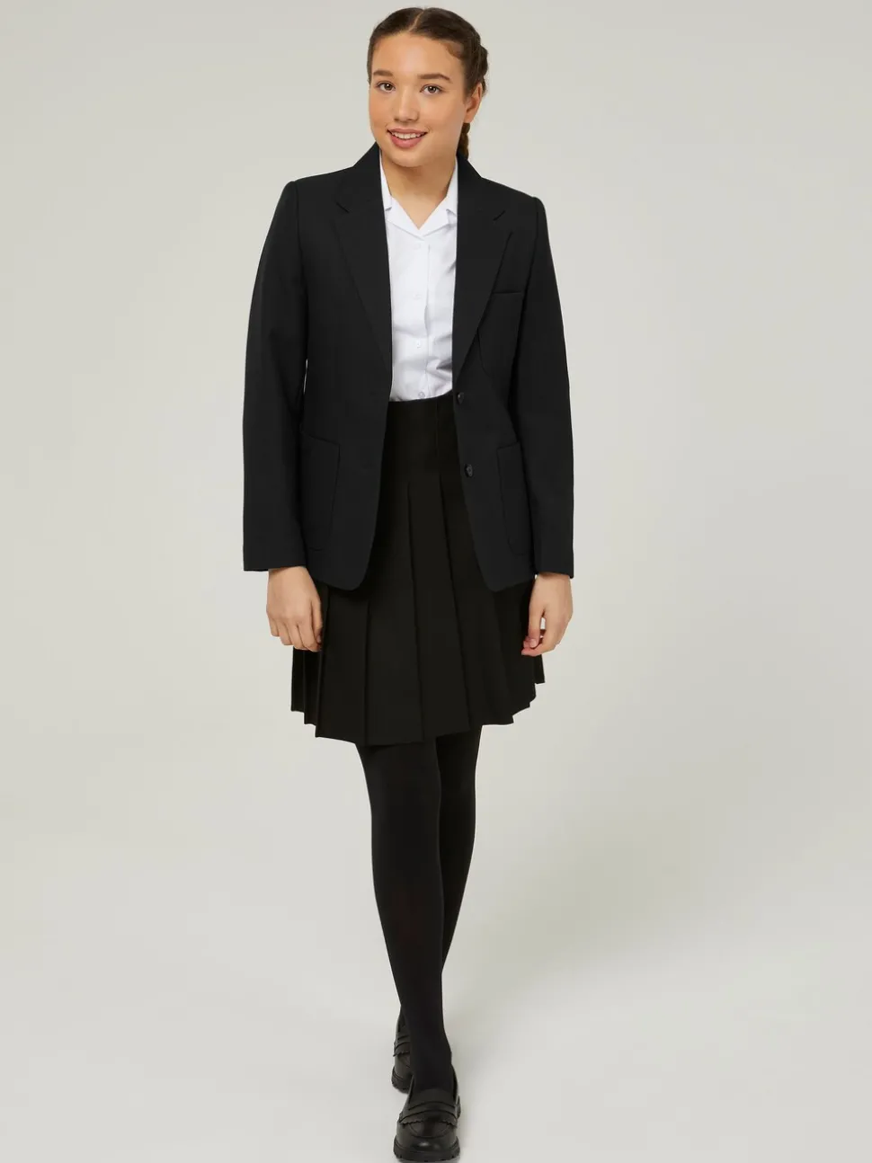 Trutex Girls Black School Blazer