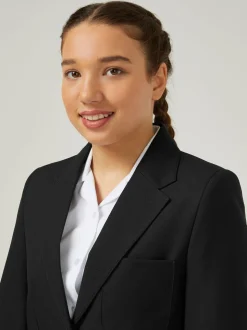 Trutex Girls Black School Blazer