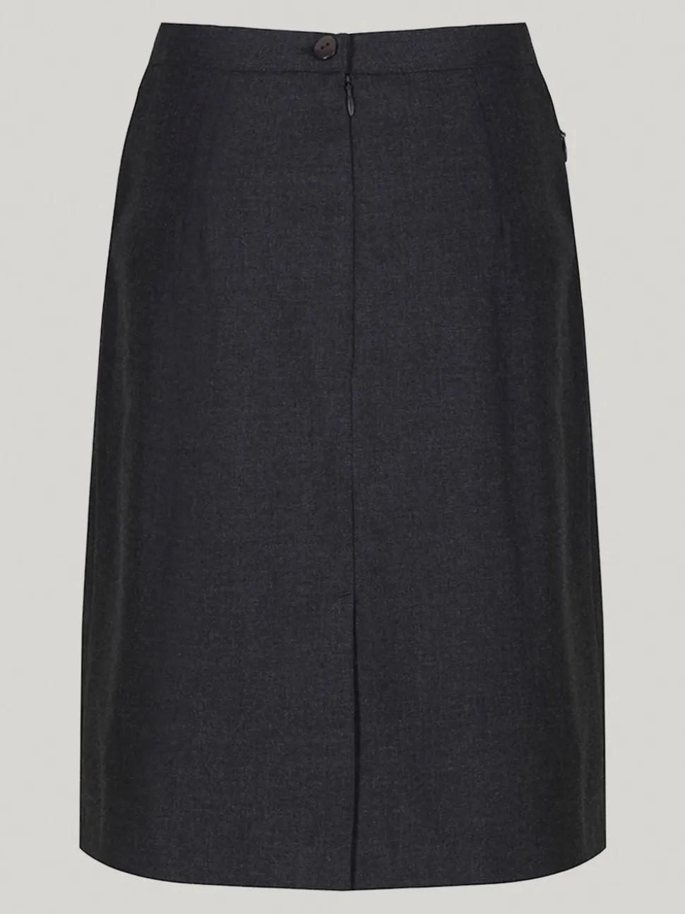 Trutex Grey 18" Back Vent School Skirt (11-15 Yrs)