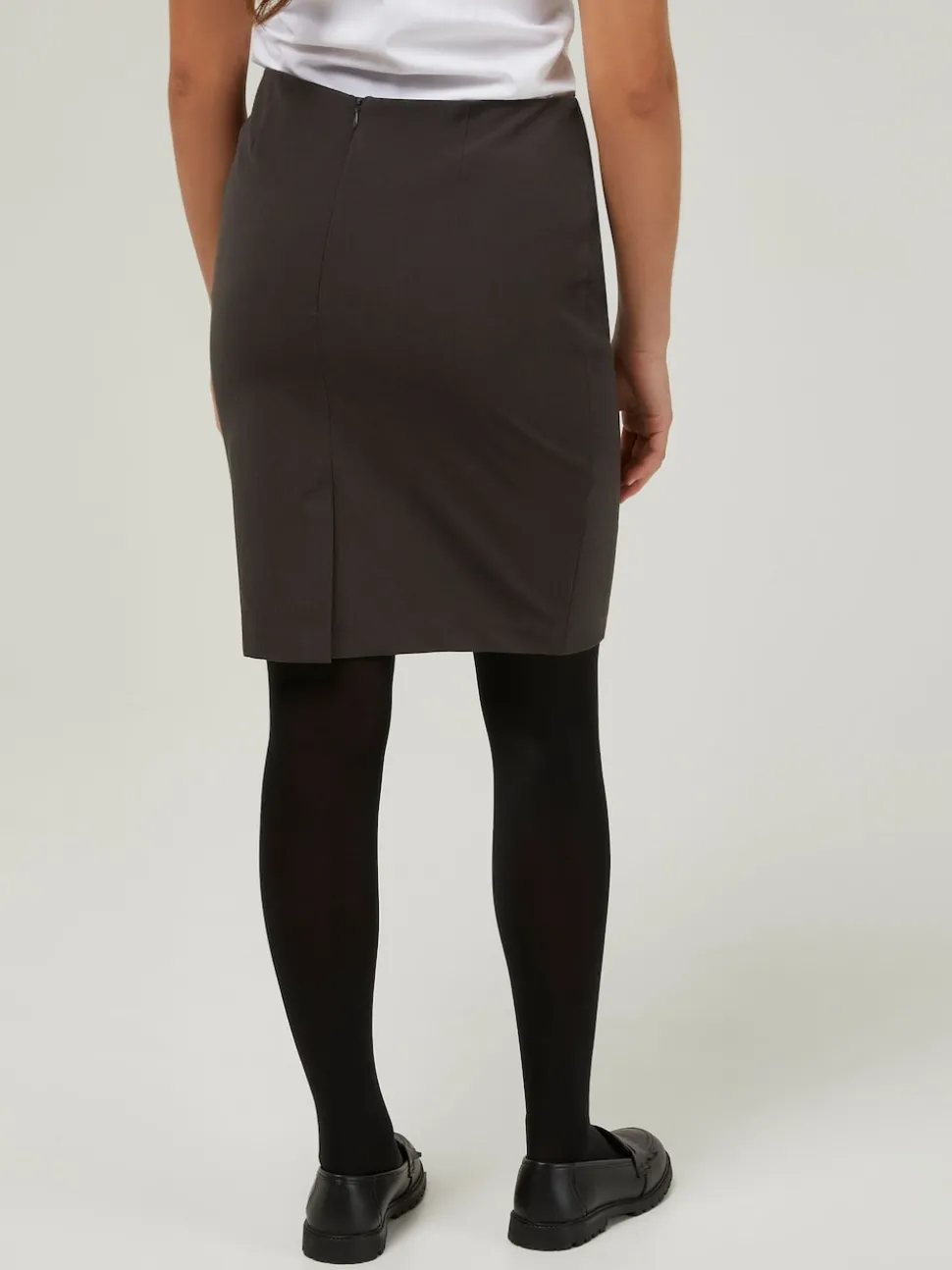 Trutex Grey 16" Pencil School Skirt (10-14 Yrs)