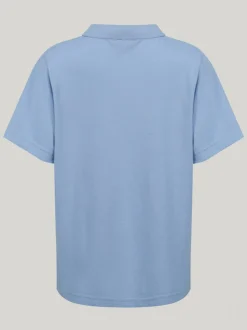 Trutex Unisex Blue 3 Pack Short Sleeve School Polo Shirts