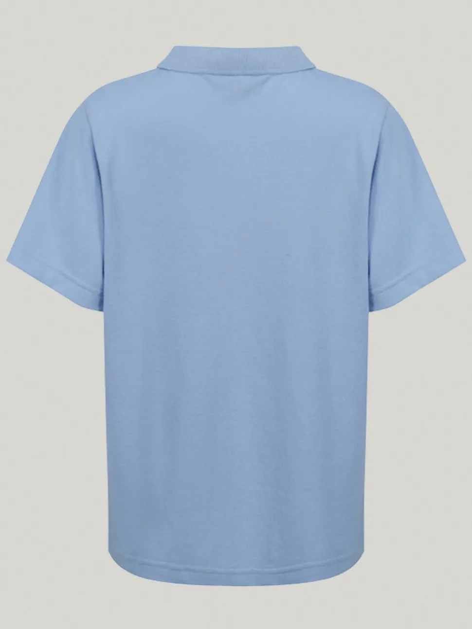 Trutex Unisex Blue 3 Pack Short Sleeve School Polo Shirts