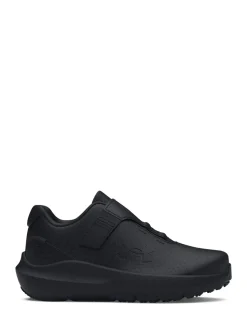 Under Armour Black Grey Surge 4 Trainers