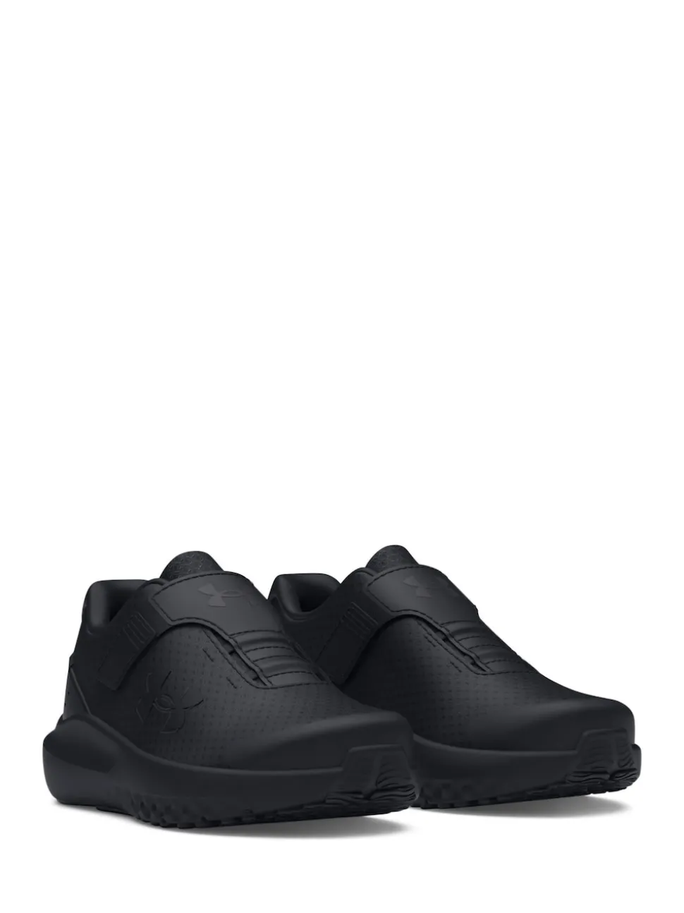 Under Armour Black Grey Surge 4 Trainers