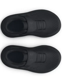 Under Armour Black Grey Surge 4 Trainers