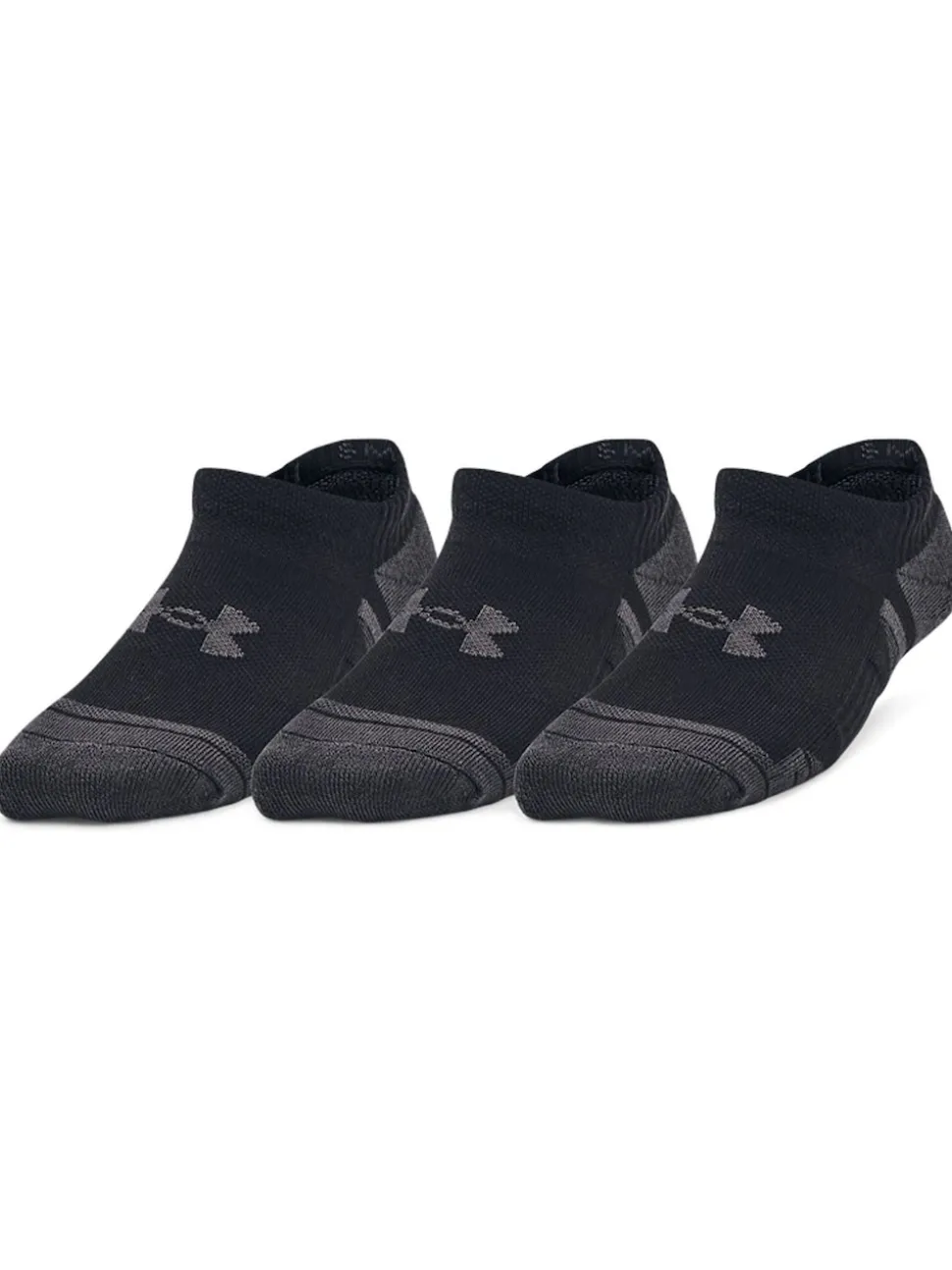 Under Armour Black Junior Performance Tech Socks 3 Pack