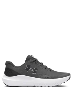 Under Armour Grey Black Surge 4 Trainers