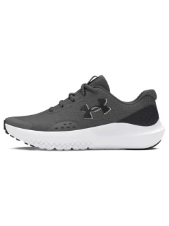 Under Armour Grey Black Surge 4 Trainers