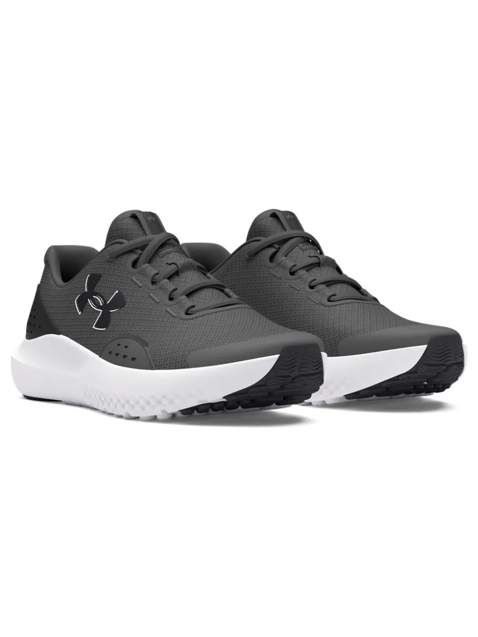 Under Armour Grey Black Surge 4 Trainers