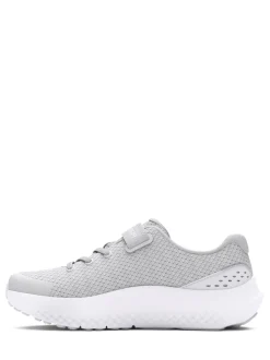 Under Armour Grey Kids Surge 4 Trainers