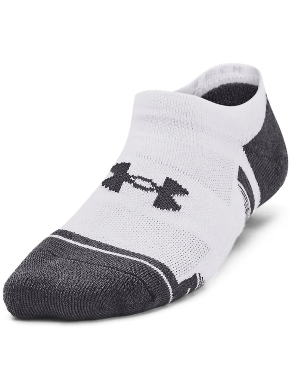 Under Armour White Junior Performance Tech Socks 3 Pack