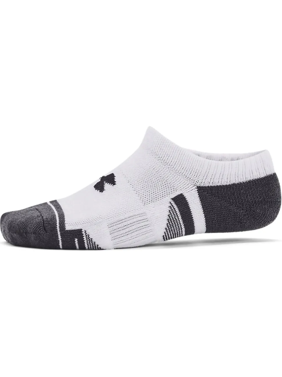Under Armour White Junior Performance Tech Socks 3 Pack