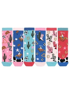 United Odd Socks Pink Yee Haw Socks 3 pack