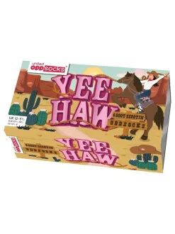 United Odd Socks Pink Yee Haw Socks 3 pack