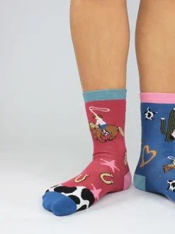 United Odd Socks Pink Yee Haw Socks 3 pack