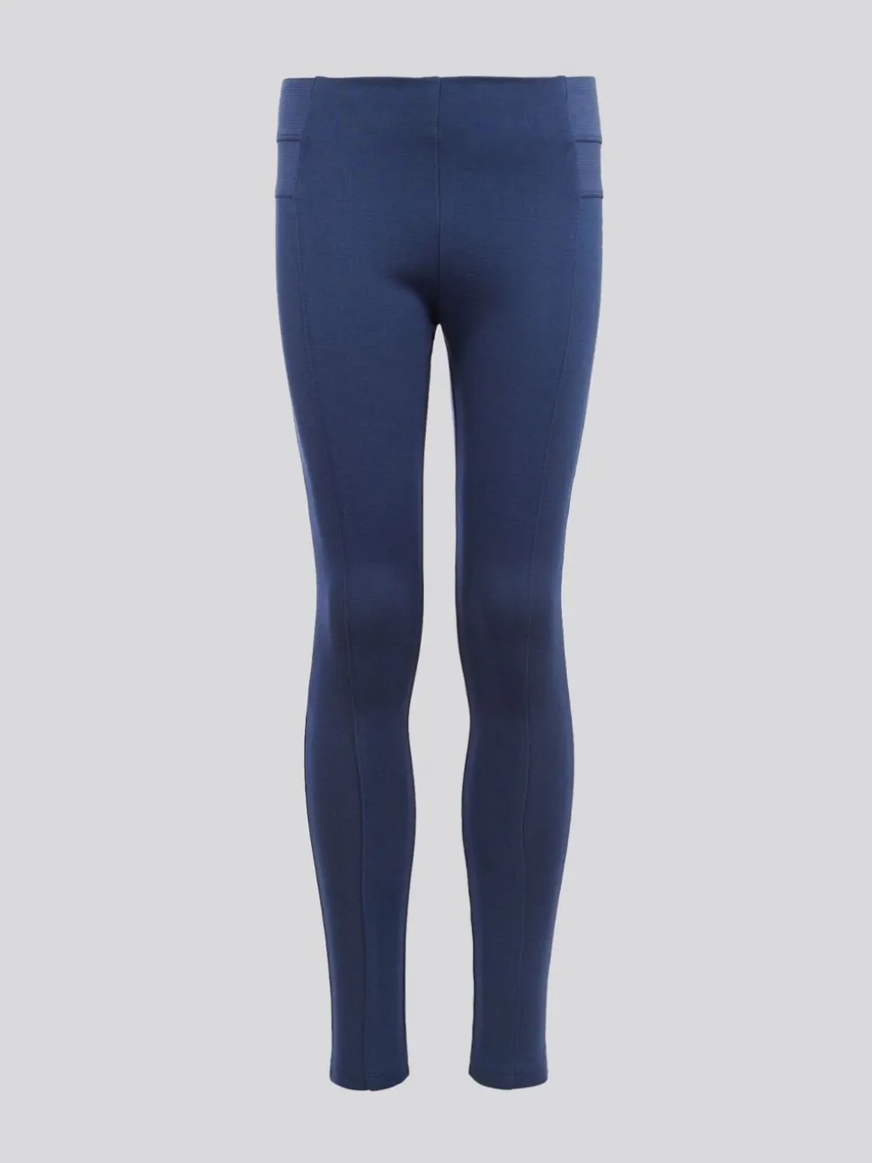 U.S. Polo Assn. Blue Girls Elastic Waistband Leggings