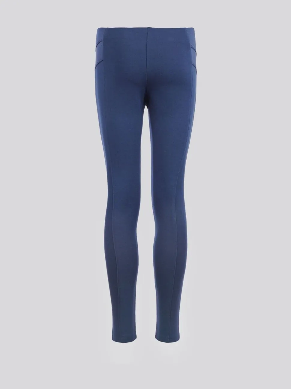 U.S. Polo Assn. Blue Girls Elastic Waistband Leggings