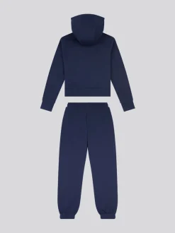 U.S. Polo Assn. Blue Relaxed Fit Zip Hoodie and Joggers Set