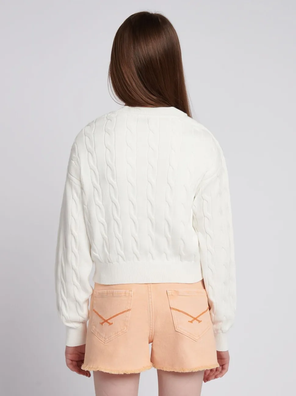 U.S. Polo Assn. Natural Marshmallow Cardigan