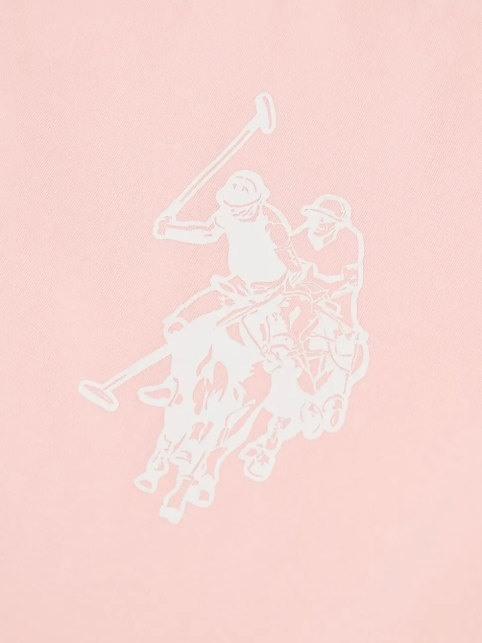 U.S. Polo Assn Pink Print T-Shirt & Jersey Shorts Set