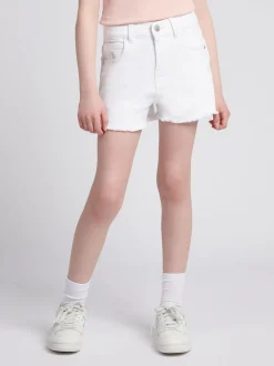 U.S. Polo Assn White Wash Denim Shorts