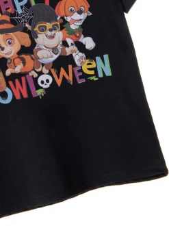 Vanilla Underground Black Kids Licensing Halloween 100% Cotton T-Shirt