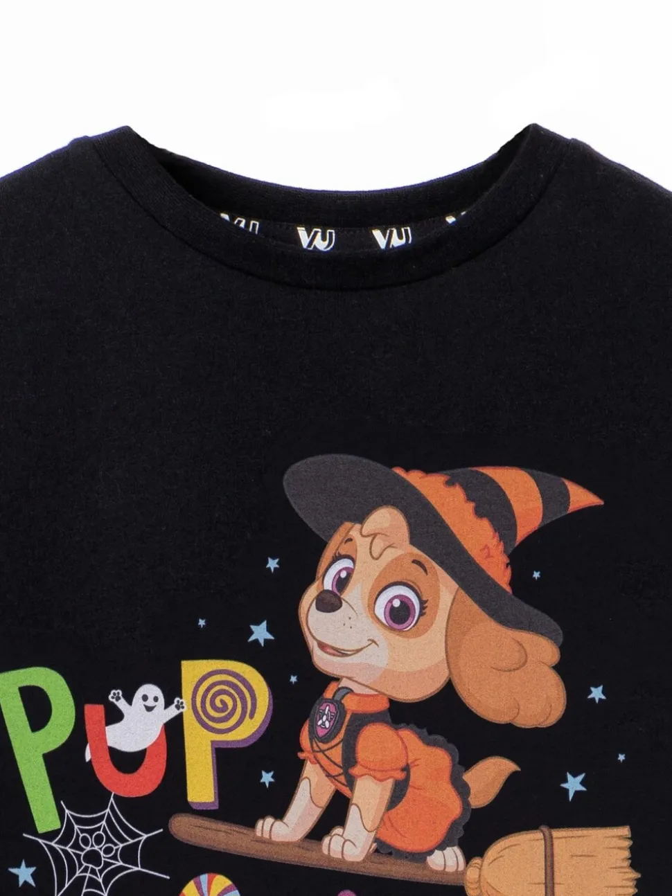 Vanilla Underground Black Paw Patrol Short Sleeved T-Shirt