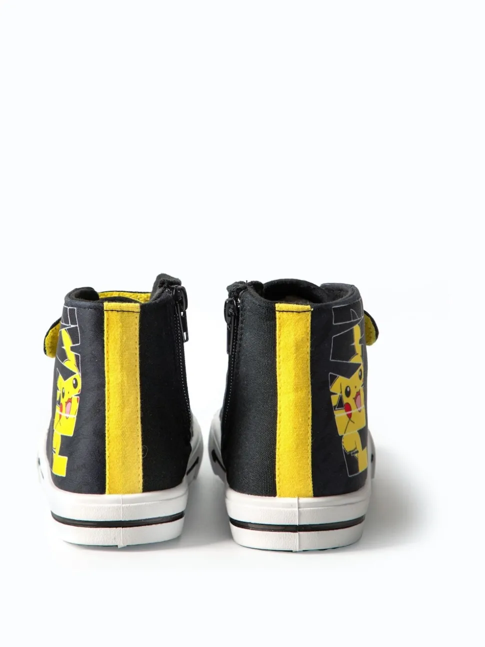 Vanilla Underground Black Pokemon Pikachu Laced Trainers